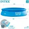 Intex Easy Set inflatable pool 244x61 cm