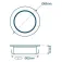Talamex LED Interior Light 65 mm