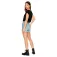 Pieces Billo Solid 半袖VネックTシャツ
