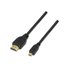 Aisens Micro HDMI A HDMI Alta Velocidad+Ethernet M/M 80 cm