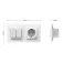 PNI Marc d´interruptor doble WS2