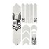 All mountain style Honeycomb Frame Guard Extra Stickers