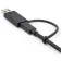 Startech USB C z adapterem USB kabel 0.9 m