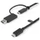 Startech USB C USB-sovittimella kaapeli 0.9 m