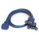 Startech 2xUSB 2.0 vrouwelijk naar moederbordkabel 50 cm