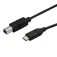 Startech USB C - USB B kaapeli 3 m
