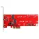 Startech PEX2M2 M.2 PCI-E-udvidelseskort 2 porte