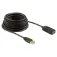 Delock Extensor USB A 2.0 M/F 10 m