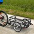 Pawhut Remolque De Bicicleta Para Equipaje Con Reflectores