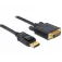Delock DisplayPort do DVI-D kabel 2 m