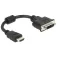 Delock HDMI - DVI-D sovitin 20 cm