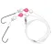 Zebco Bas de ligne monté Flatty Wishbone
