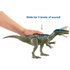 Jurassic world Baryonyx Roar Attack Przegubowe Dźwięki Chaosu Dinozaurów