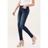 Salsa jeans Wonder Push Up Skinny Mid-Rise Soft Touch Ubiquinol Coq-10 Szprychy
