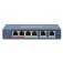Hikvision DS-3E0106HP-E Switch 4 poorten