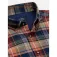 Hackett Rust Multi Plaid 긴팔 셔츠