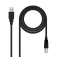 Nanocable USB B - USB 2.0 -kaapeli usb-kaapeli 1 m