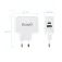 Tooq USB C+USB-lader
