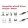 Equip Jack 3.5 mm cable 2.5 m