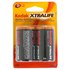 Kodak Alkaliska Batterier D LR20 2 Enheter