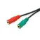 Equip 3.5 mm jack splitterkabel