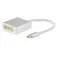 Equip Cable USB C a DVI 15 cm