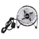 Edm Mini industriel skrivebordsventilator 10 cm
