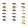 SPRO Crankbait Ikiru Doub Floating 35 mm