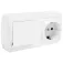 Solera Double Base With And Shutter switch 148x72x42 mm