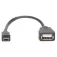 Digitus USB 2.0 Mini B -sovitin 20 cm
