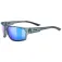 Uvex Sportstyle 233 Polarvision mirrored sunglasses