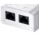 Equip Surface de la rosette 2xCAT 5E RJ45 H