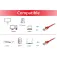 Equip S/FTP CAT 6 HF Shielded Patch Cord 10 m