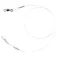 Mikado Fluorocarbon Jaws 채비 25 cm