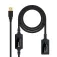 Nanocable USB 2.0 -jatke 15 m