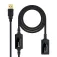 Nanocable USB 2.0 -jatke 15 m