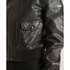 Superdry Chaqueta bomber Studios Knit Collar Leather