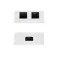 Nanocable 2xRJ45 CAT 5E UTP Ruusukepinta
