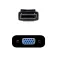 Nanocable DisplayPort SVGA:han sovitin 15 cm