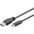 Edm USB-A 3.0 To USB-C 3.1 Καλώδιο 1 Μ
