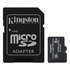 Kingston Muistikortti Micro SDHC 8GB