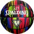 Spalding Basketball Bold Marble Series Black Rainbow
