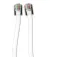 Edm 4-trådig telefonkabel 4.5 m