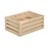 Astigarraga Solid Pine Slats Storage Box 3 Units