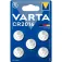 Varta CR2016 button battery 5 units