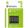 Verbatim AAA Rechargeable Battery 4 units