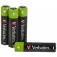 Verbatim AAA Rechargeable Battery 4 units
