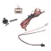 Anatec Conjunto de 4 LEDs com interruptor para barco