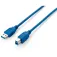 Equip USB 3.0 To USB B cable 1 m
