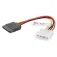 Lanberg Kabel Molex do SATA 15 cm